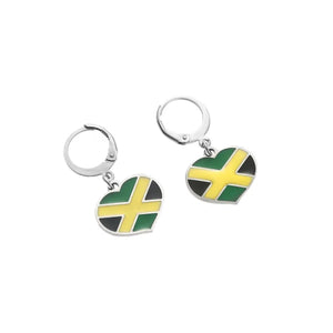 Jamaica Flag Earrings