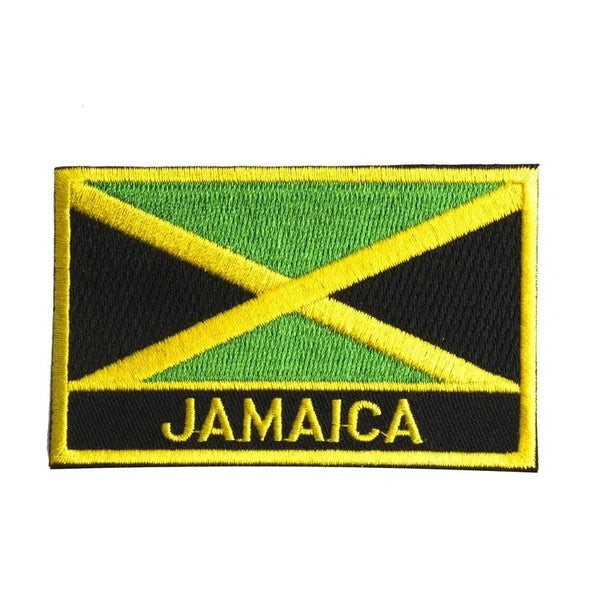 Jamaica Flag Patch - Sew On/Iron On Patch