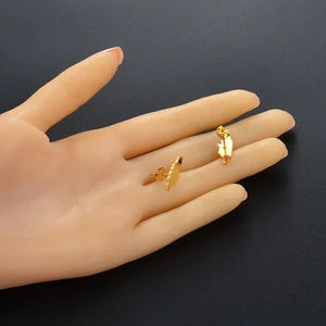 Jamaica Map Earrings