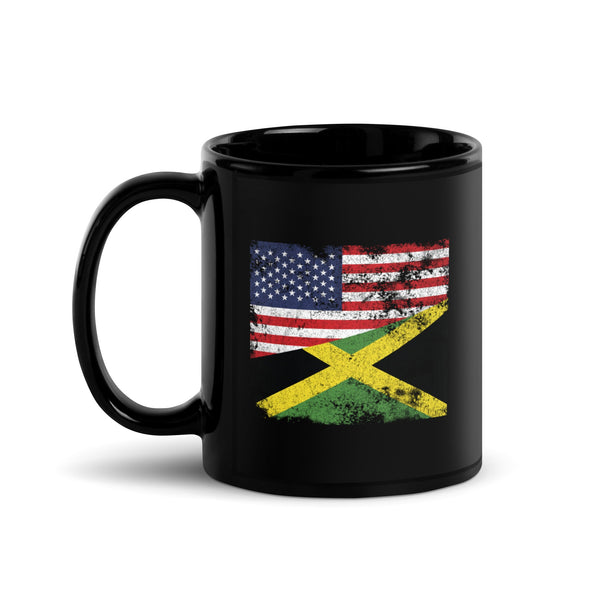 Jamaica USA Flag Mug