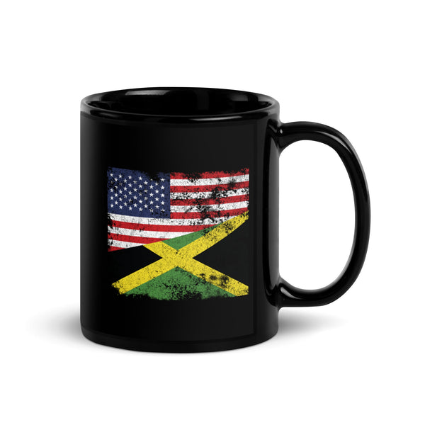 Jamaica USA Flag Mug