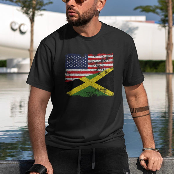 Jamaica USA Flag T-Shirt