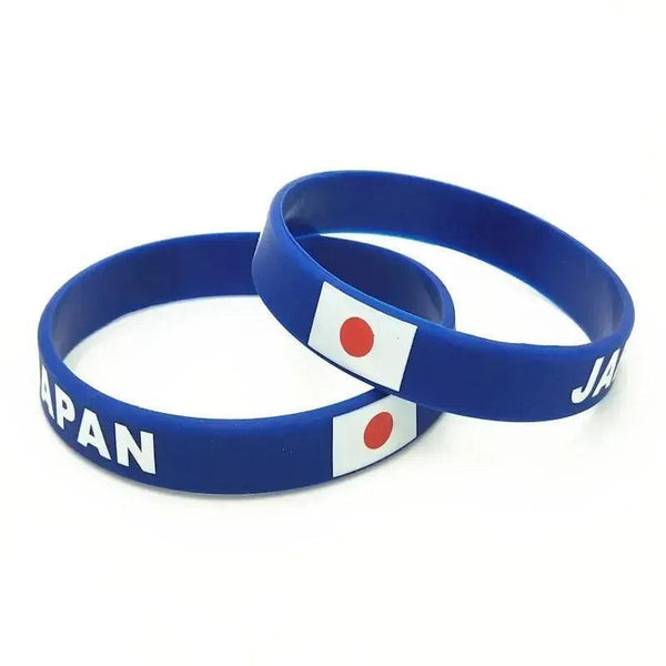 Japan Flag Bracelet - Silicone Wristband