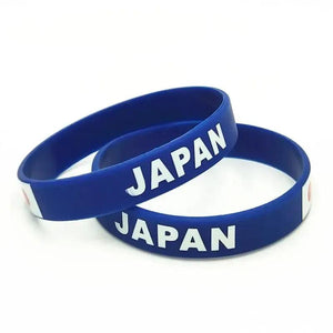 Japan Flag Bracelet - Silicone Wristband