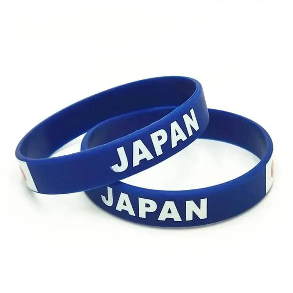 Japan Flag Bracelet - Silicone Wristband