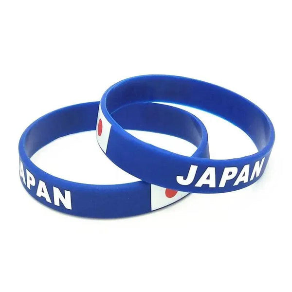 Japan Flag Bracelet - Silicone Wristband