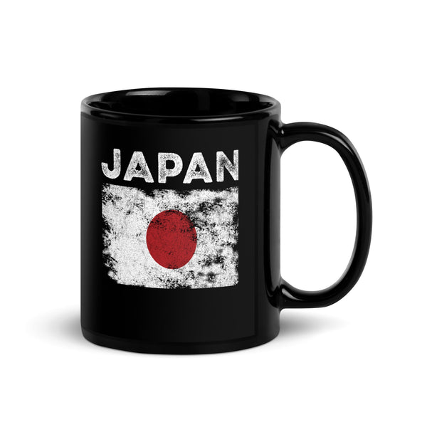 Japan Flag Distressed - Japanese Flag Mug