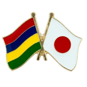 Japan Friendship Flag Lapel Pin Collection - Enamel Pin Flag