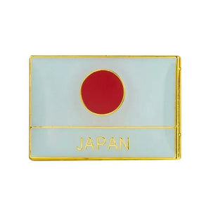 Japan Friendship Flag Lapel Pin Collection - Enamel Pin Flag