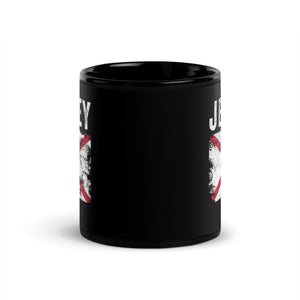 Jersey Flag Distressed - Jersey Flag Mug