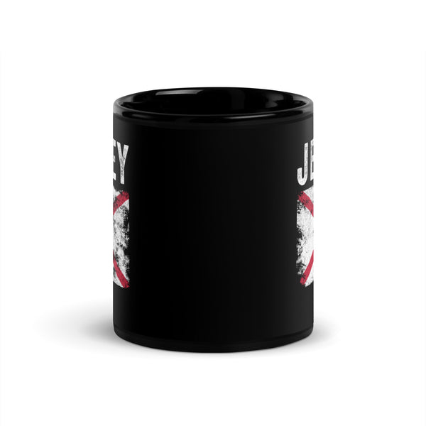 Jersey Flag Distressed - Jersey Flag Mug