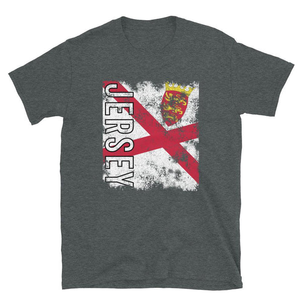 Jersey Flag Distressed T-Shirt