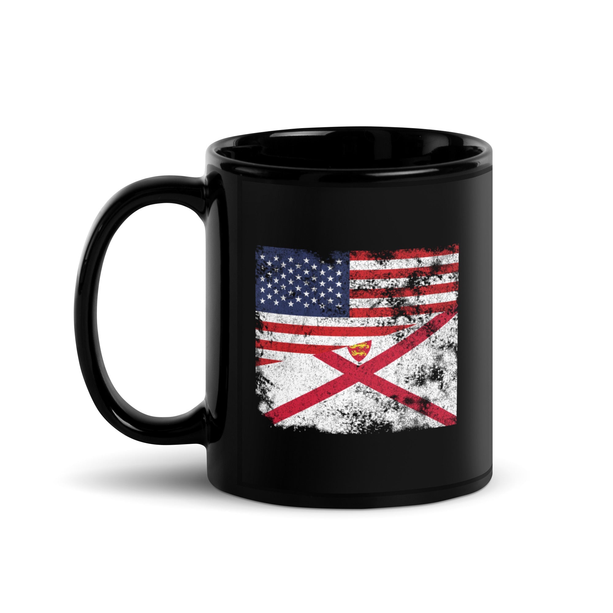 Jersey USA Flag Mug