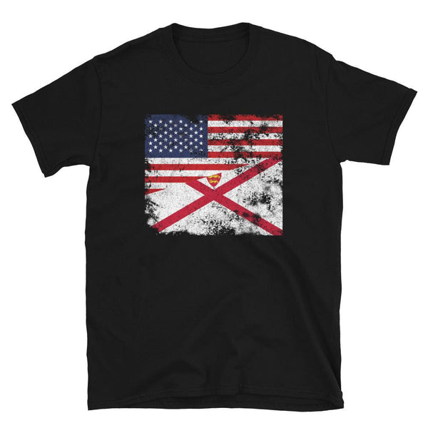 Jersey USA Flag T-Shirt