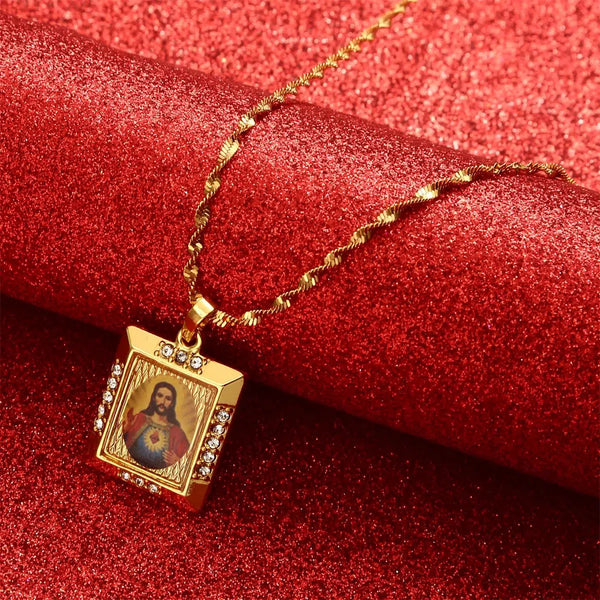 Jesus Pendant Necklace