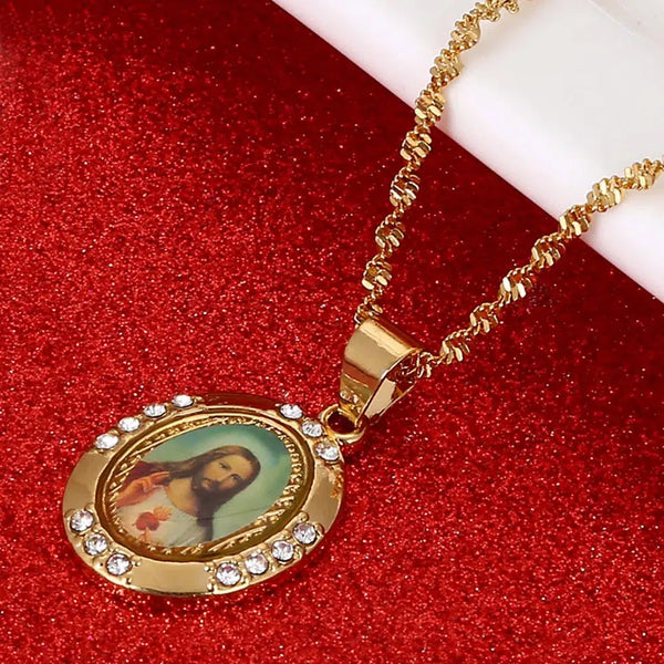 Jesus Pendant Necklace