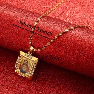 Jesus Pendant Necklace