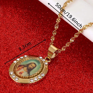 Jesus Pendant Necklace