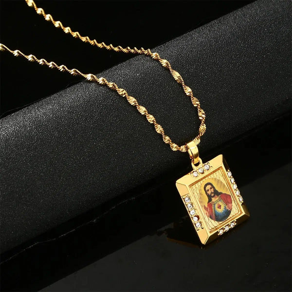 Jesus Pendant Necklace