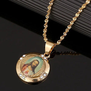 Jesus Pendant Necklace