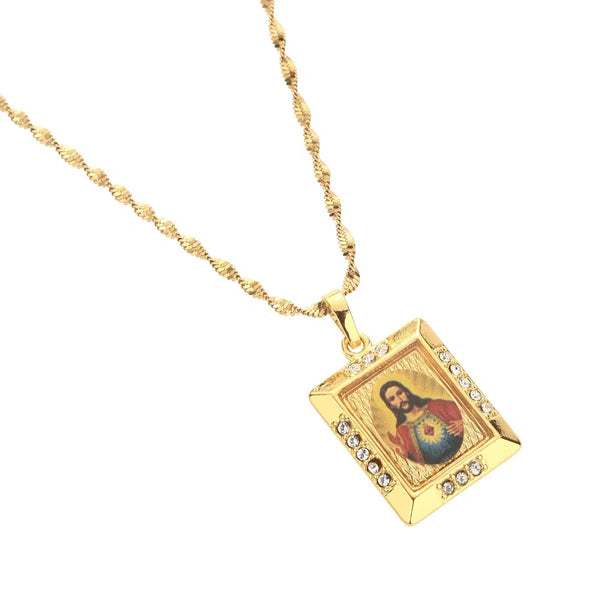 Jesus Pendant Necklace