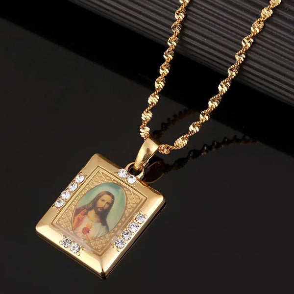 Jesus Pendant Necklace