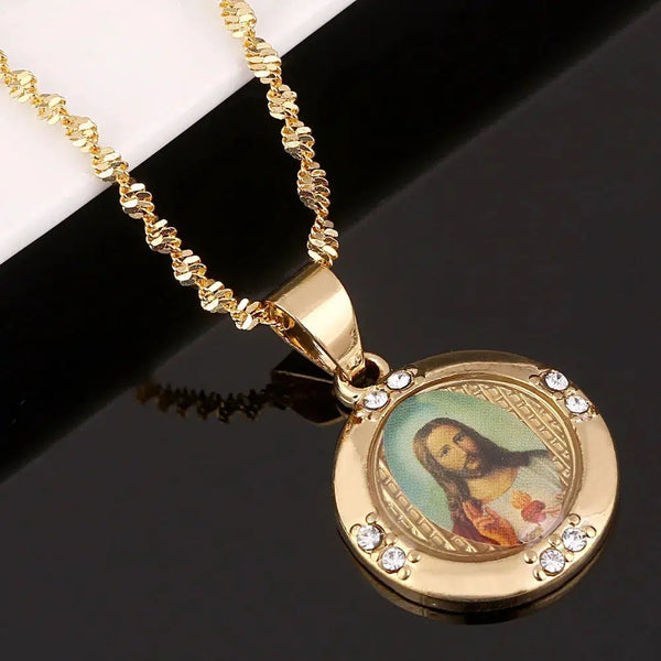 Jesus Pendant Necklace