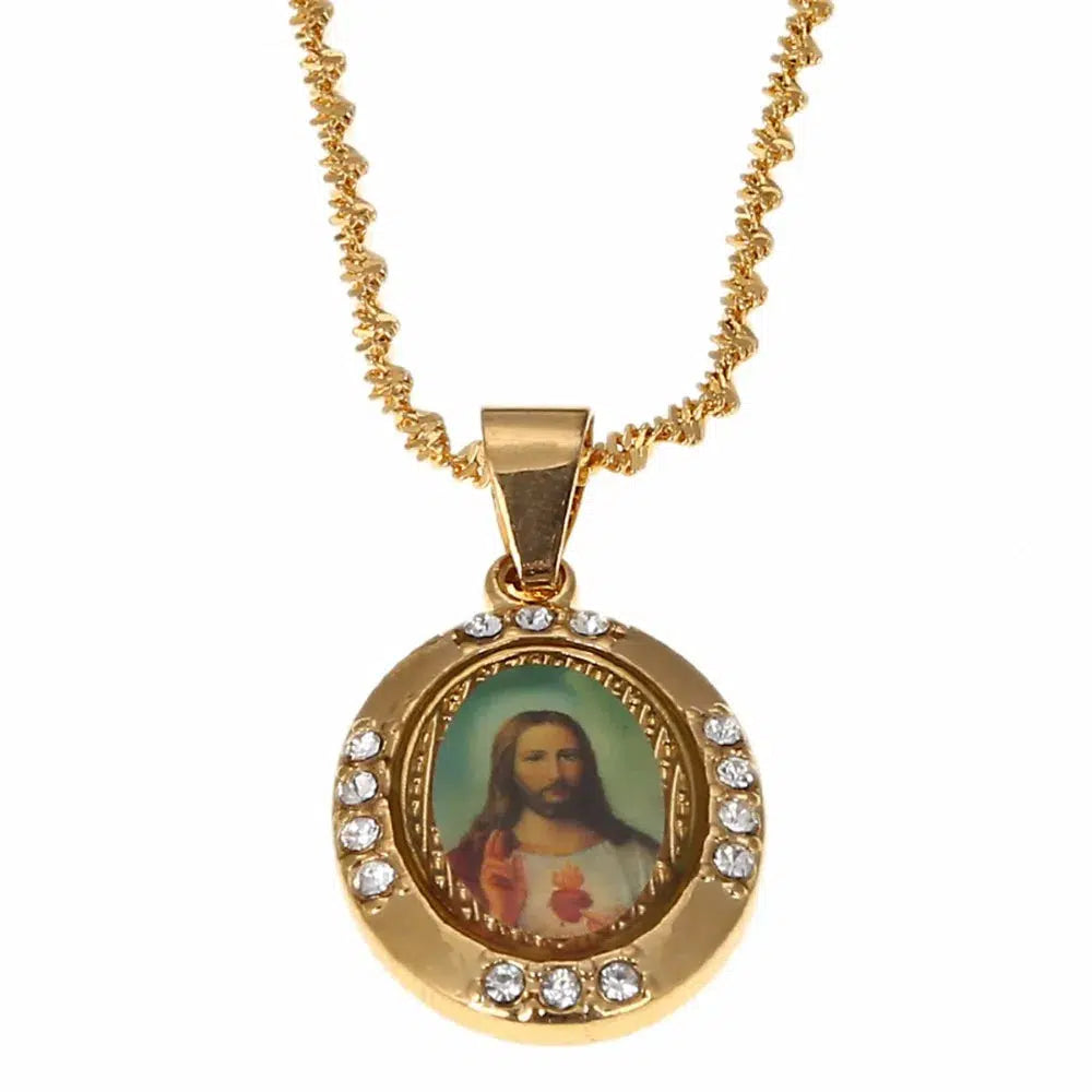 Jesus Pendant Necklace