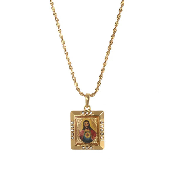 Jesus Pendant Necklace