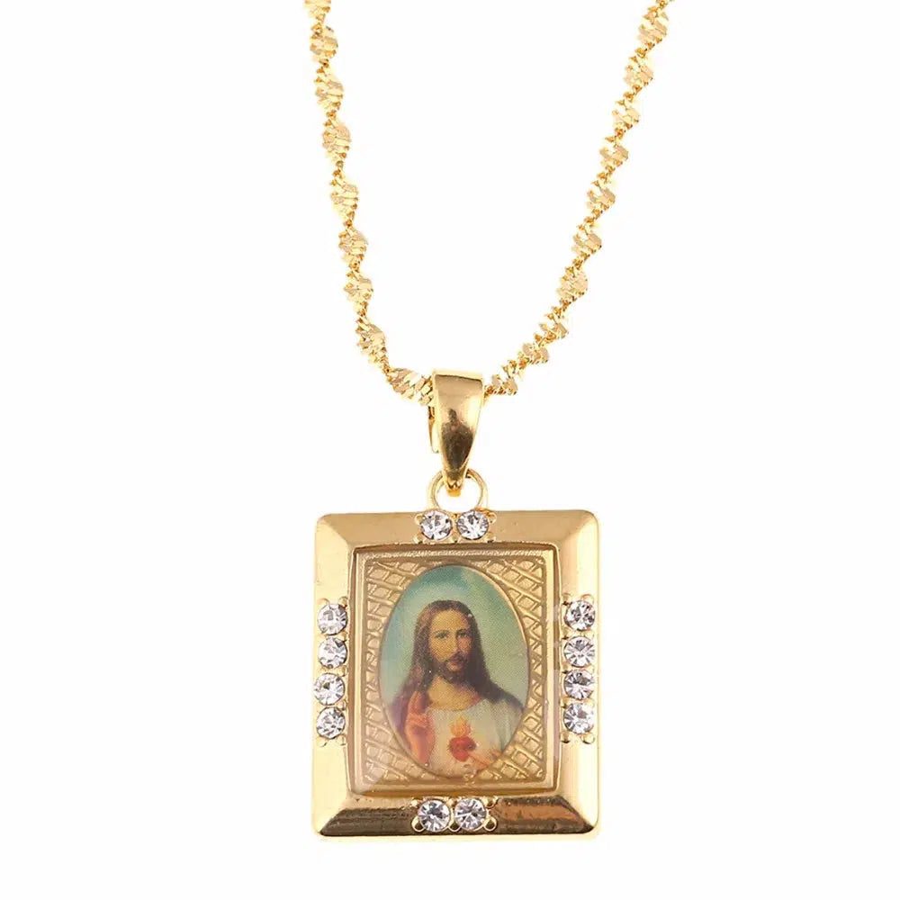 Jesus Pendant Necklace