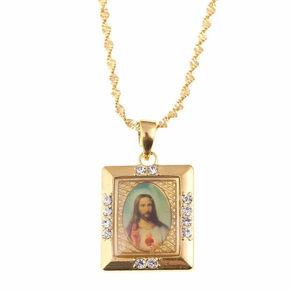 Jesus Pendant Necklace