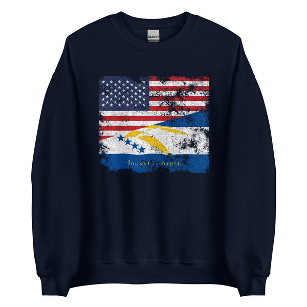 Johnston Atoll USA Flag Sweatshirt