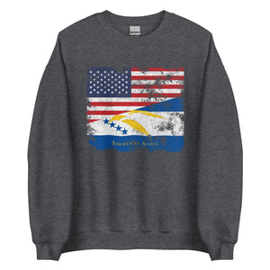 Johnston Atoll USA Flag Sweatshirt