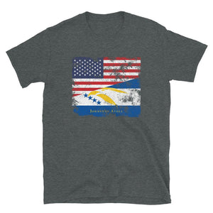 Johnston Atoll USA Flag T-Shirt