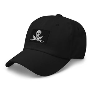 Jolly Roger Pirate Flag Cap - Adjustable Embroidered Dad Hat