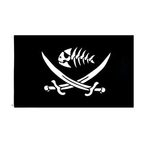 Jolly Roger Pirate Flag Collection - 90x150cm(3x5ft) - 60x90cm(2x3ft)