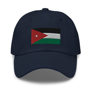 Jordan Flag Cap - Adjustable Embroidered Dad Hat