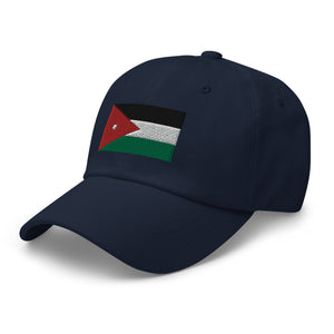 Jordan Flag Cap - Adjustable Embroidered Dad Hat