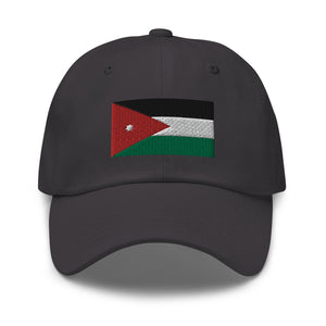 Jordan Flag Cap - Adjustable Embroidered Dad Hat