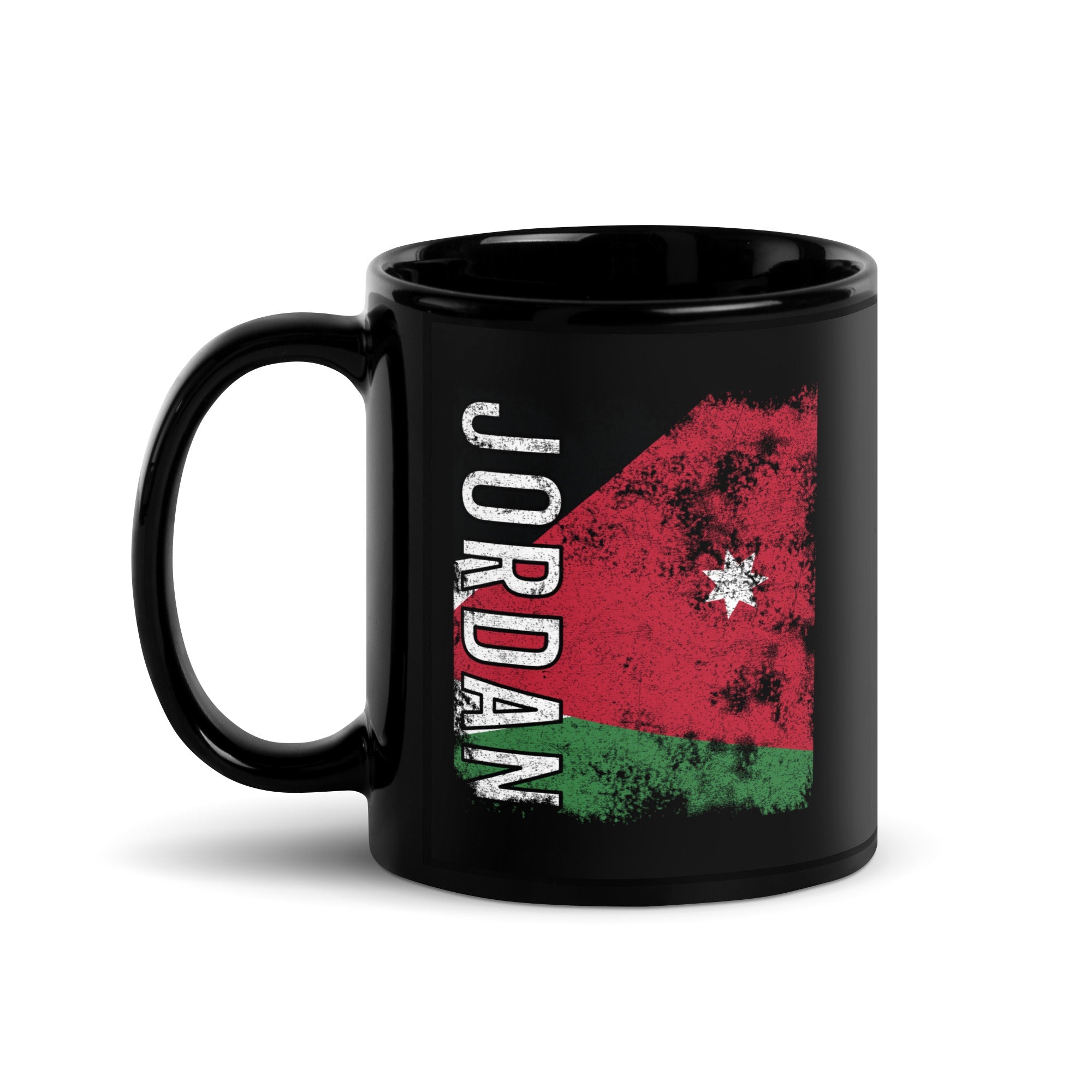 Jordan Flag - Distressed Flag Mug