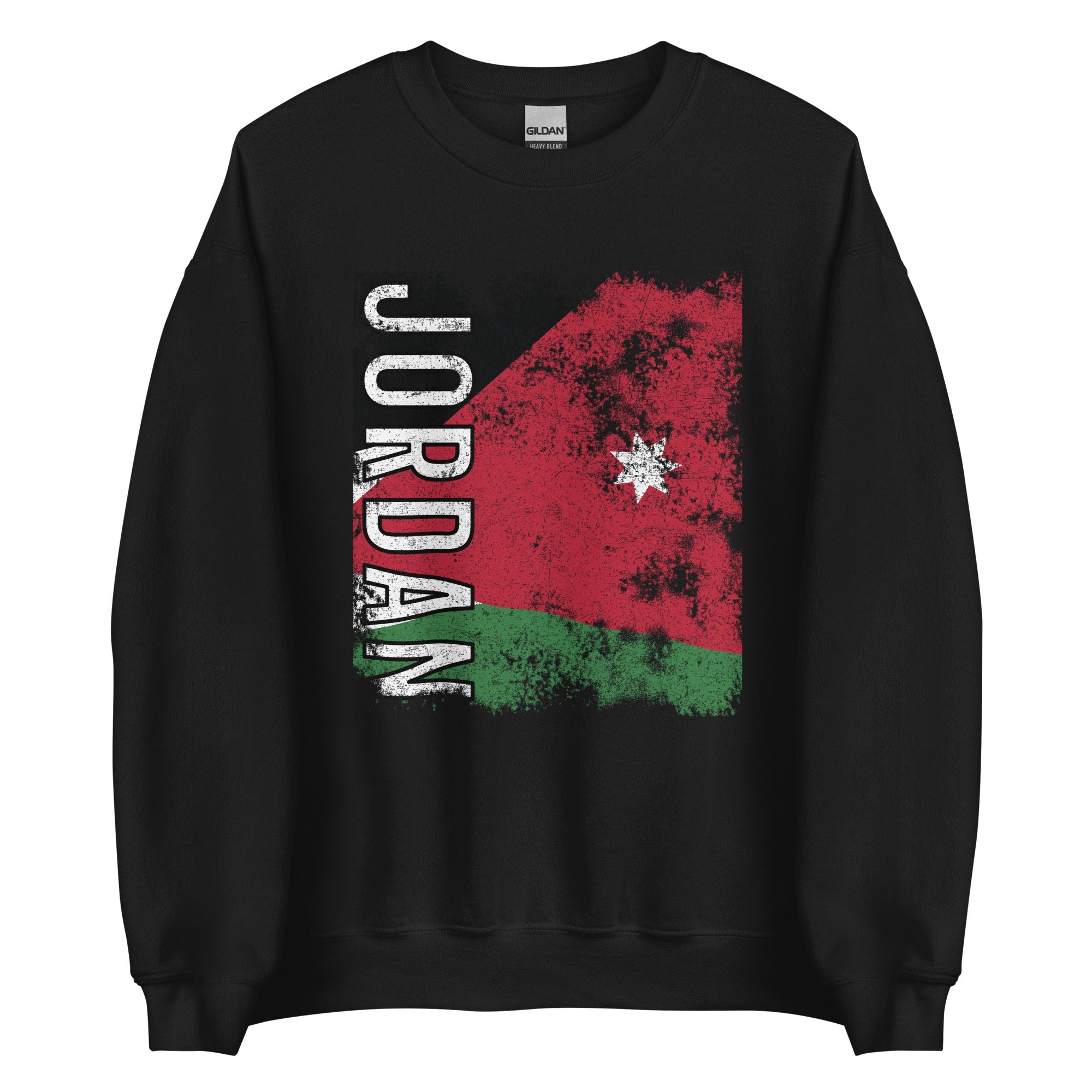 Jordan Flag - Distressed Flag Sweatshirt