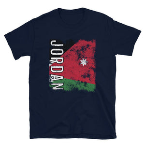 Jordan Flag Distressed T-Shirt