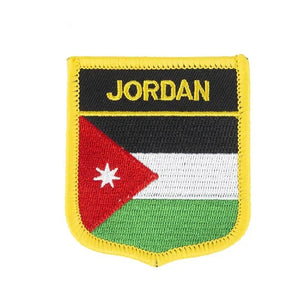 Jordan Flag Patch - Sew On/Iron On Patch