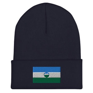 Kabardino Balkaria Flag Beanie - Embroidered Winter Hat