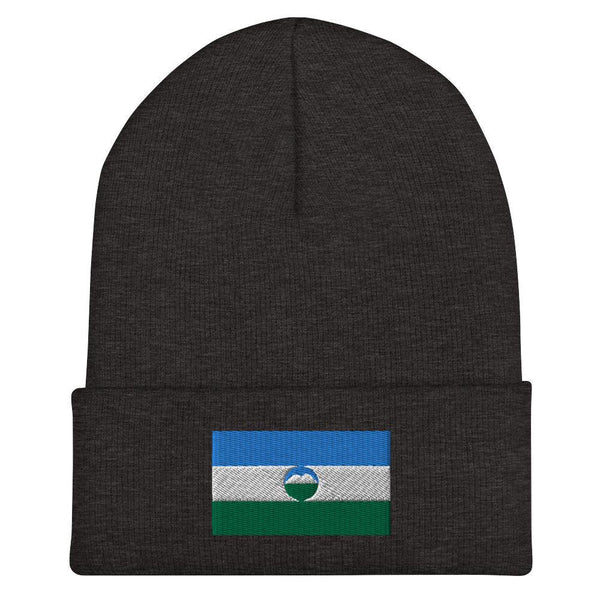 Kabardino Balkaria Flag Beanie - Embroidered Winter Hat