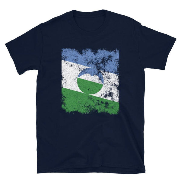 Kabardino Balkaria Flag - Distressed Flag T-Shirt