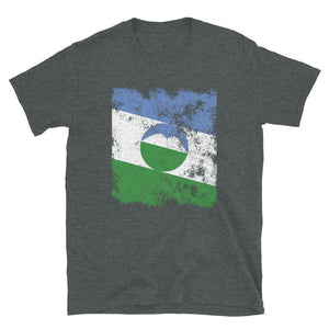 Kabardino Balkaria Flag - Distressed Flag T-Shirt