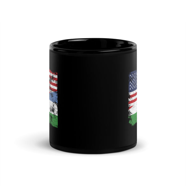 Kabardino Balkaria USA Flag Mug