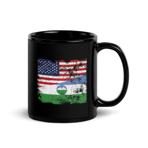 Kabardino Balkaria USA Flag Mug