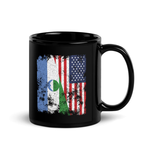 Kabardino Balkaria USA Flag Mug